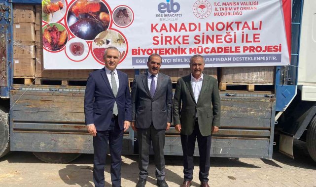 EİB, kirazda sirke sineğine karşı 50 bin tuzak kuracak