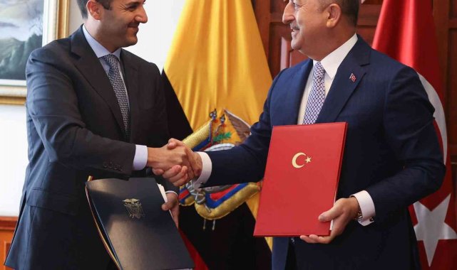 Ekvador ve Türkiye arasında 3 anlaşma