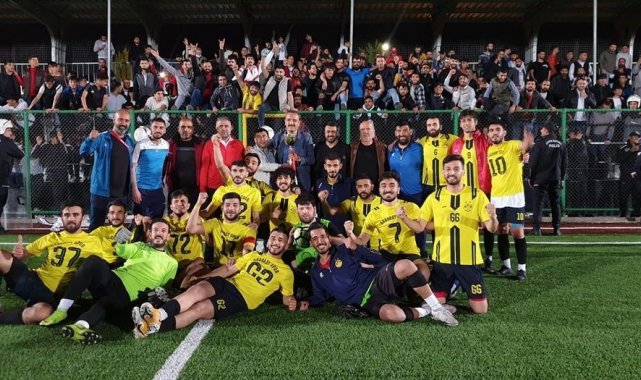 Elazığ 1. Amatör'de şampiyon Aksaray Gençlik