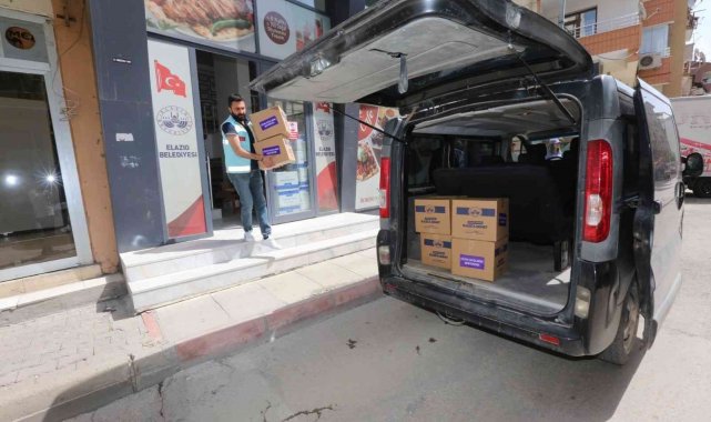 Elazığ Belediyesi Çölyak hastalarını bayramda da unutmadı