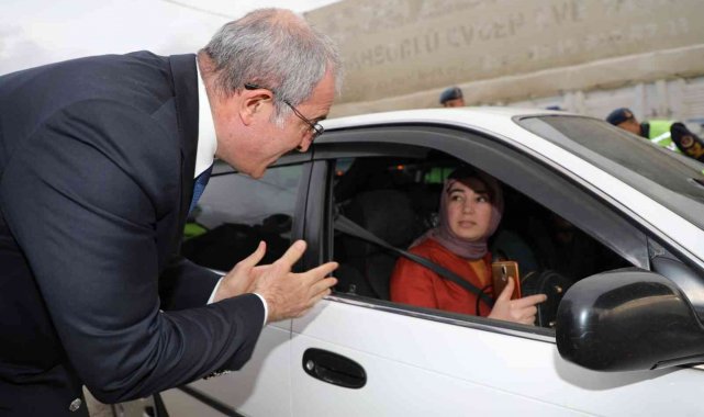 Elazığ'da 'Emniyet Kemeri' uygulaması