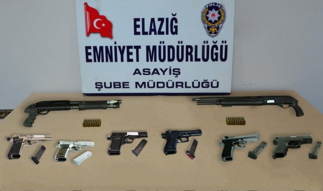 Elazığ'da asayiş ve şok uygulamalarında 126 kişi yakalandı