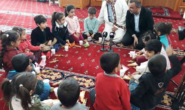 Elazığ'da çocuklara ramazan ayı anlatıldı