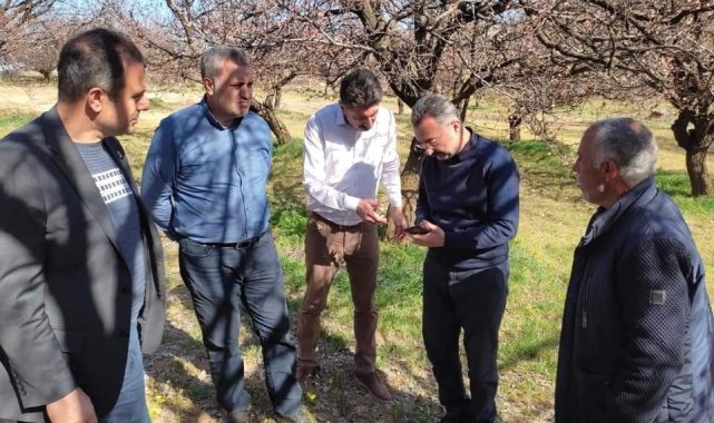 Elazığ'da zirai don nedeniyle hasar tespit çalışmaları başladı
