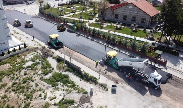 Ereğli'de sıcak asfalt çalışmalarına başladı