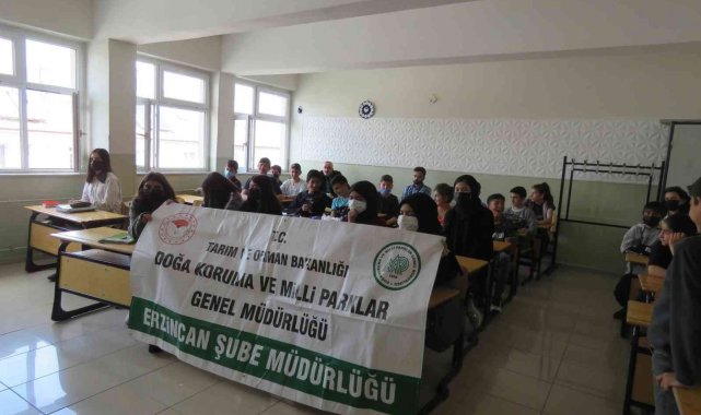 Erzincan DKMP'den okullarda doğa eğitimi