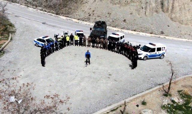 Erzincan emniyetinden gururlandıran klip!