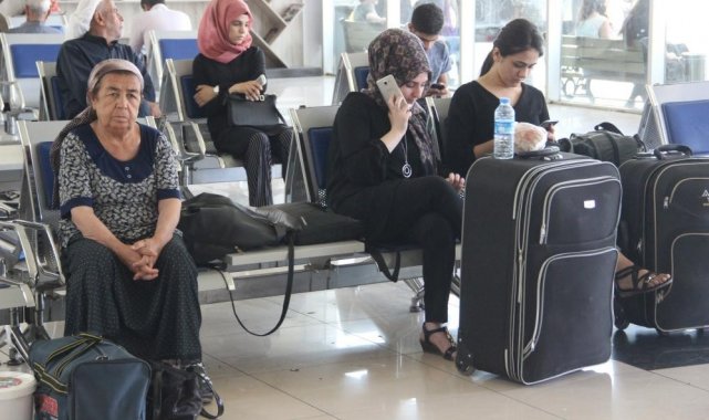 Erzincan Otogarı'nda bayram hareketliliği