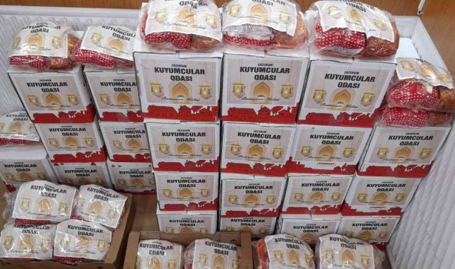 Erzurum Kuyumcular Odasından 311 aileye gıda yardımı