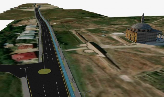 Eski Kale Yolu yenileniyor