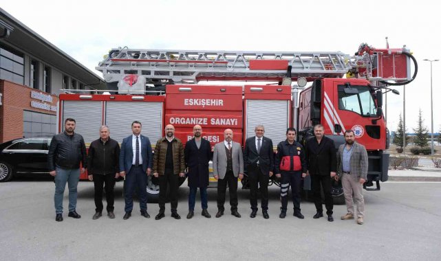 Eskişehir OSB itfaiye filosu gücüne güç katıyor