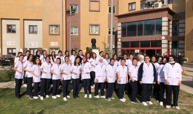 Evliya Çelebi Eğitim ve Araştırma Hastanesi'nde klinik uygulama heyecanı