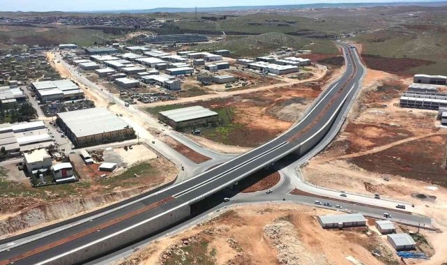 Evren Sanayi Sitesinde asfaltlama çalışması