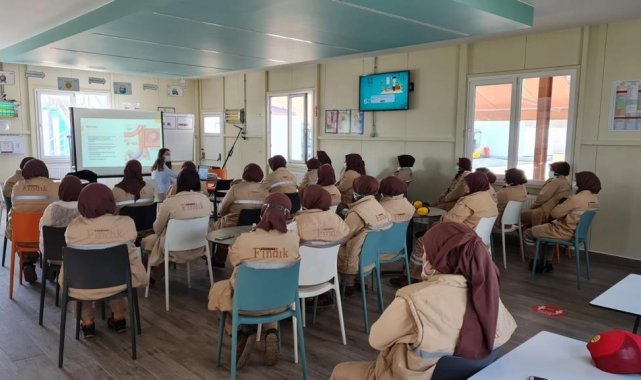 Fabrikalarda kansere farkındalık eğitimi düzenlendi