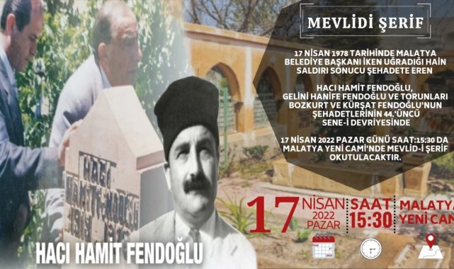 Fendoğlu&#039;ndan Mevlid&#039;e davet