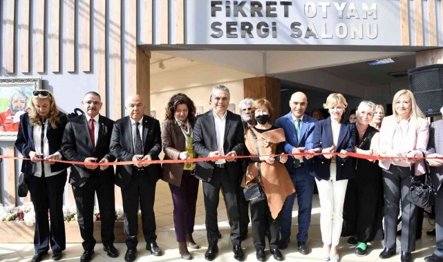 Fikret Otyam Sergi Salonu açıldı