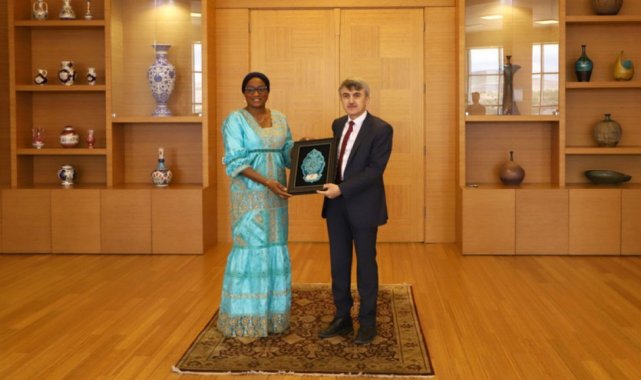 Fildişi Sahili Büyükelçisinden DPÜ&#039;ye teşekkür mektubu