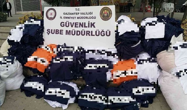 Gaziantep&#039;te 1 milyon TL değerinde taklit ürün ele geçirildi