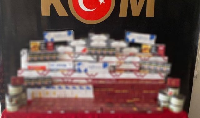 Gaziantep'te 54 bin 760 adet kaçak makaron ele geçirildi