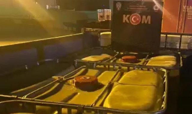 Gaziantep'te bir haftada 3 bin litre kaçak akaryakıt ele geçirildi