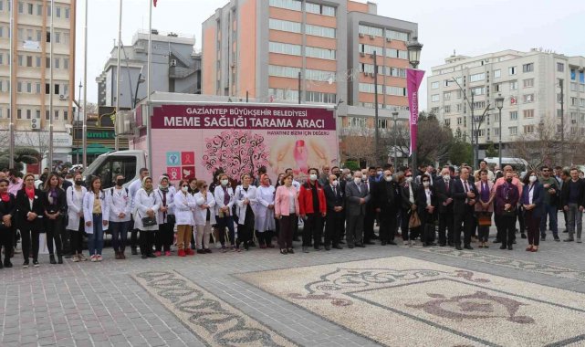 Gaziantep&#039;te Kanser Haftası&#039;nda bilinçlendiren etkinlik