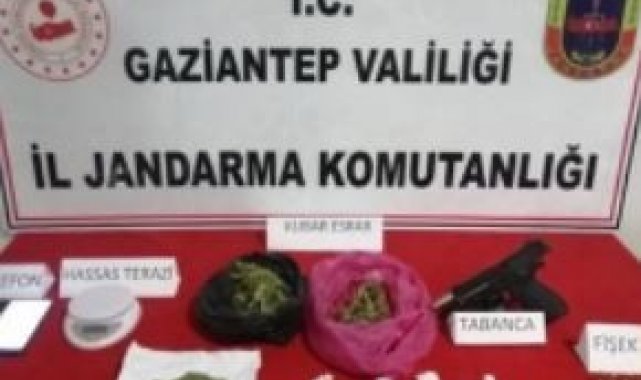 Gaziantep'te uyuşturucu ve kaçakçılık operasyonu