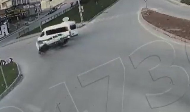 Gaziantep&#039;teki feci kazalar kameraya yansıdı