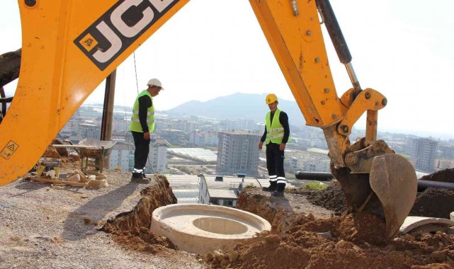 Gazipaşa&#039;da altyapı çalışması
