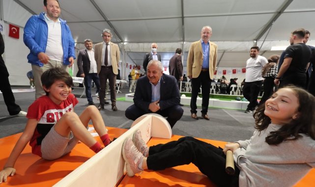 Gebzeli çocuklara özel atölyelerde eğlenceli eğitim