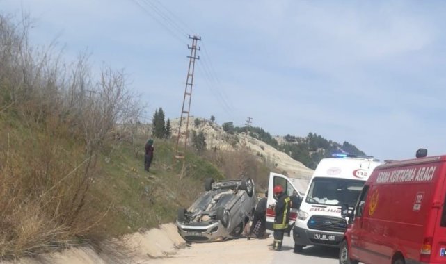 Gediz'de trafik kazası, 7 yaralı