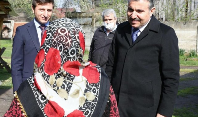 Gölyaka'da aileler ziyaret edildi