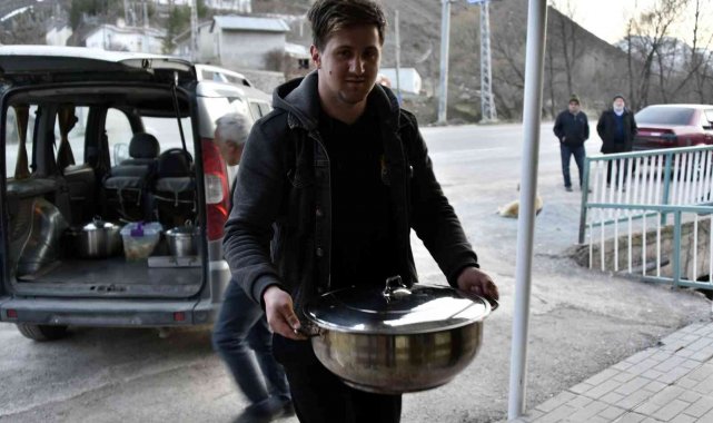 Gümüşhane'de hayırlı gelenek