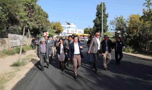 Gümüşlük ve Türkbükü&#039;nde üst yapı çalışmaları devam ediyor