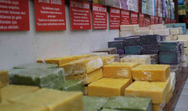 Güneşin etkisi sabunlara da yansıdı