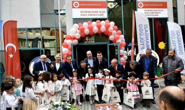 Hacı Aşır Dikmen Kur&#039;an Kursu Osmangazi&#039;de dualarla açıldı