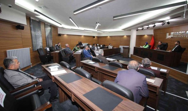 Hacılar Belediye Meclisi Nisan Ayı Toplantısını yaptı