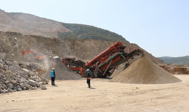 hafriyat atıkları projelerle Manisa'ya kazandırılıyor
