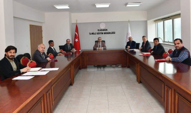 Haftalık değerlendirme toplantısı yapıldı