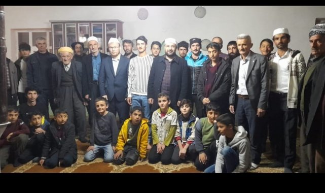 Hakkari Müftülüğü ekipleri köy köy dolaşıyor