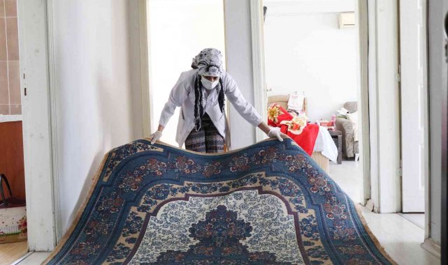 Haliliye'de evde bakım hizmetleri Ramazanda da sürüyor