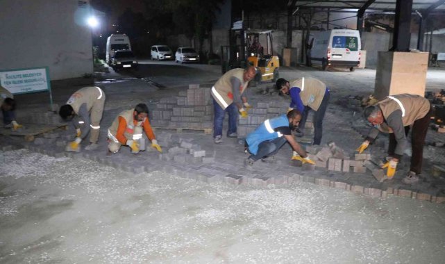 Haliliye'de mahalleler kilitli beton parke ile döşeniyor