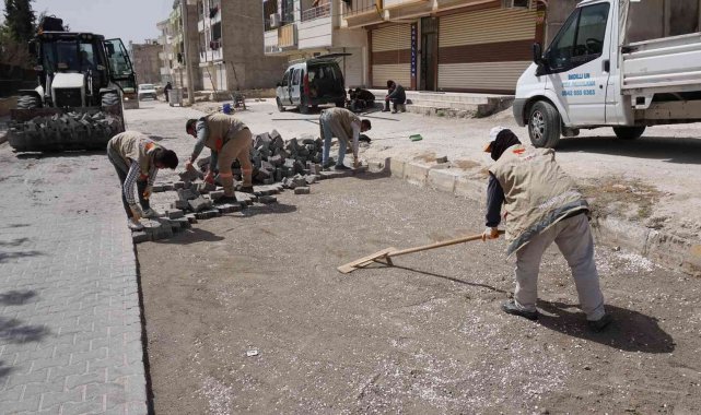 Haliliye'de üstyapı çalışmaları hummalı sürüyor