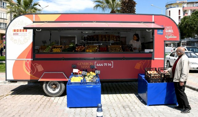 Halk Adamarket Karavanı hizmete girdi