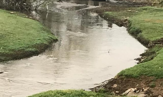 Hassa&#039;da zarar gören sulama bentleri onarıldı