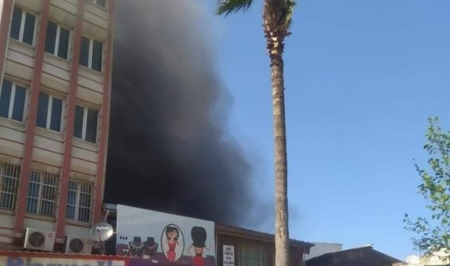 Hatay'da baca yangını korkuttu