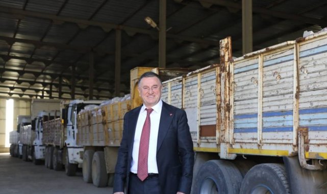 Hatay'da çiftçilere 75 ton gübre