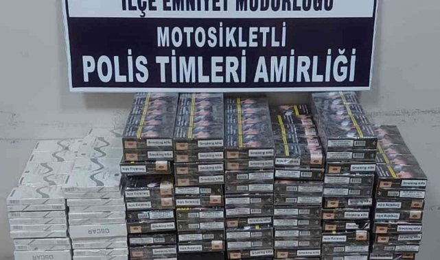 Hatay'da kaçak sigara operasyonu