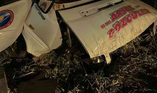 Hatay'da minibüs şarampole uçtu: 12 yaralı