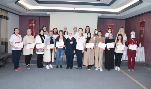 Hayat Hastanesi Gebe Okulu sona erdi