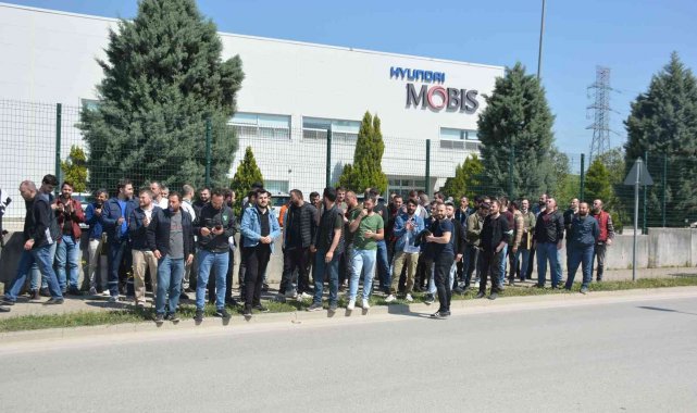 Hyundai Mobis işçileri ayaklandı
